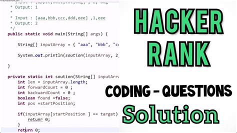 Top 25 Hackerrank Coding Questions with Solutions 